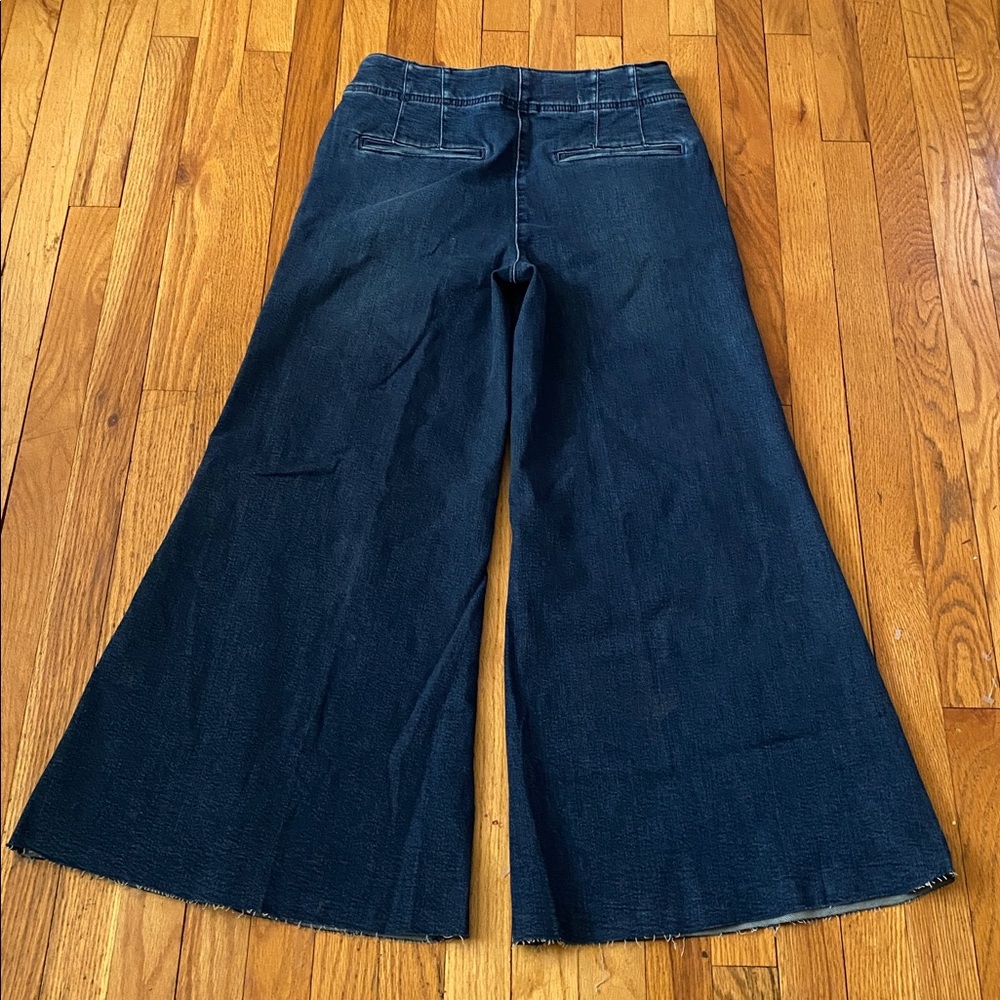 Pilcro NWT A-Line Trapeze High-Rise Wide-Leg Jeans Size 28 Anthropolgie - Picture 7 of 16